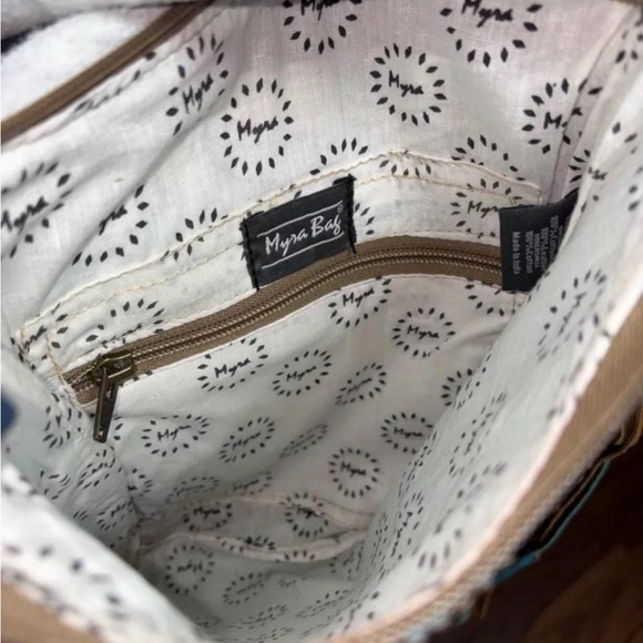 Myra Bag Cowhide and Paisley Crossbody - Picture 3 of 4